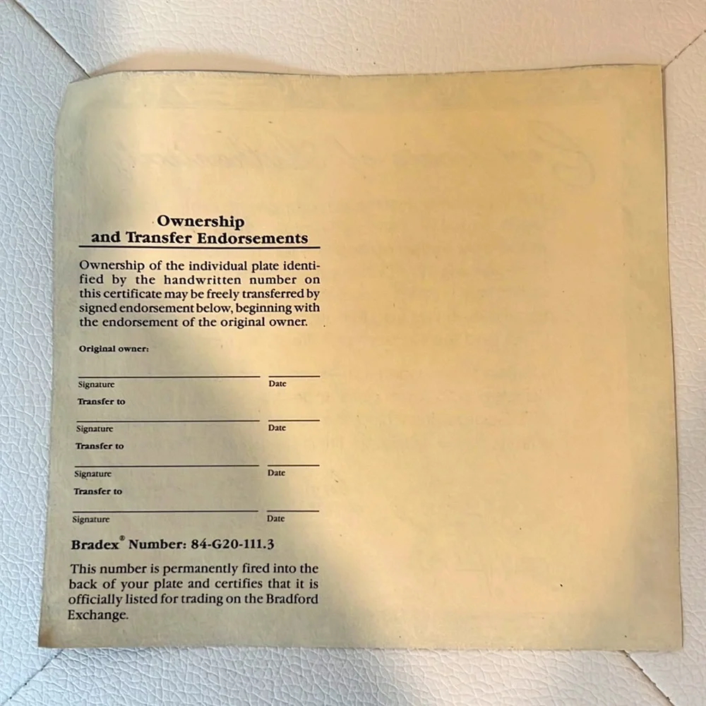 Vintage 1993 Greg Beecham. Present Dreams. A Delicate Balance:Vanishing Wikdlife